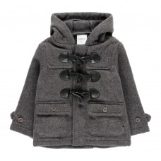 BOBOLI παλτό 715104-8125 γκρι